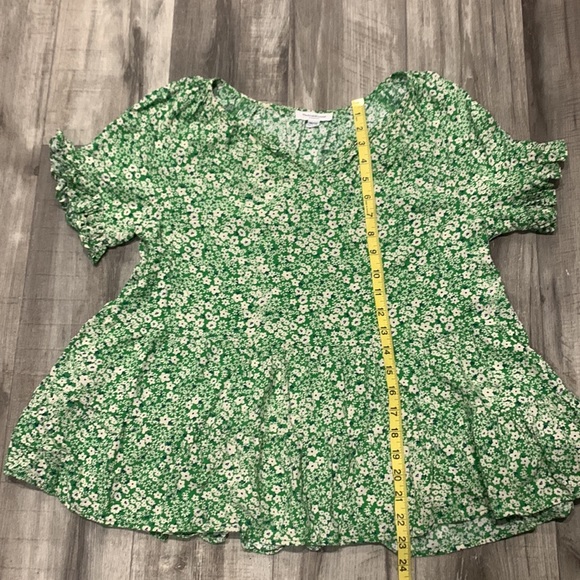 Beach Lunch Lounge Collection XS Green with little flowers - Picture 4 of 5